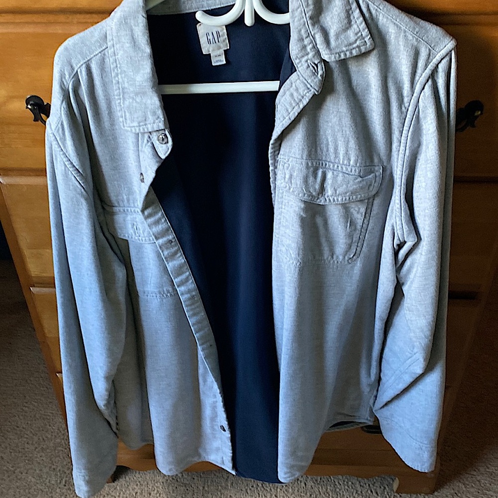 Gap sweater XL grey/white